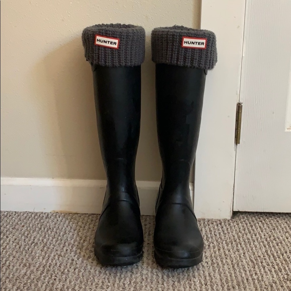 Black Hunter Boots